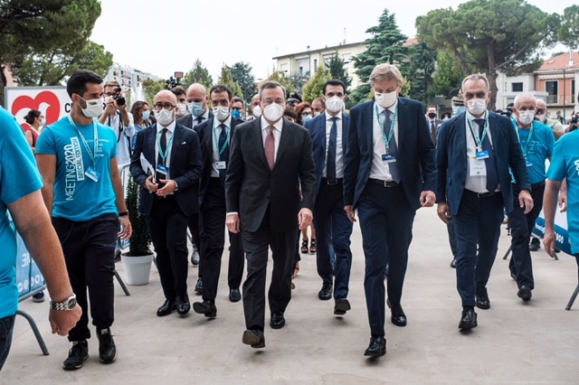 Featured image for “Incertezza e responsabilità, l’intervento di Mario Draghi al 41° Meeting”