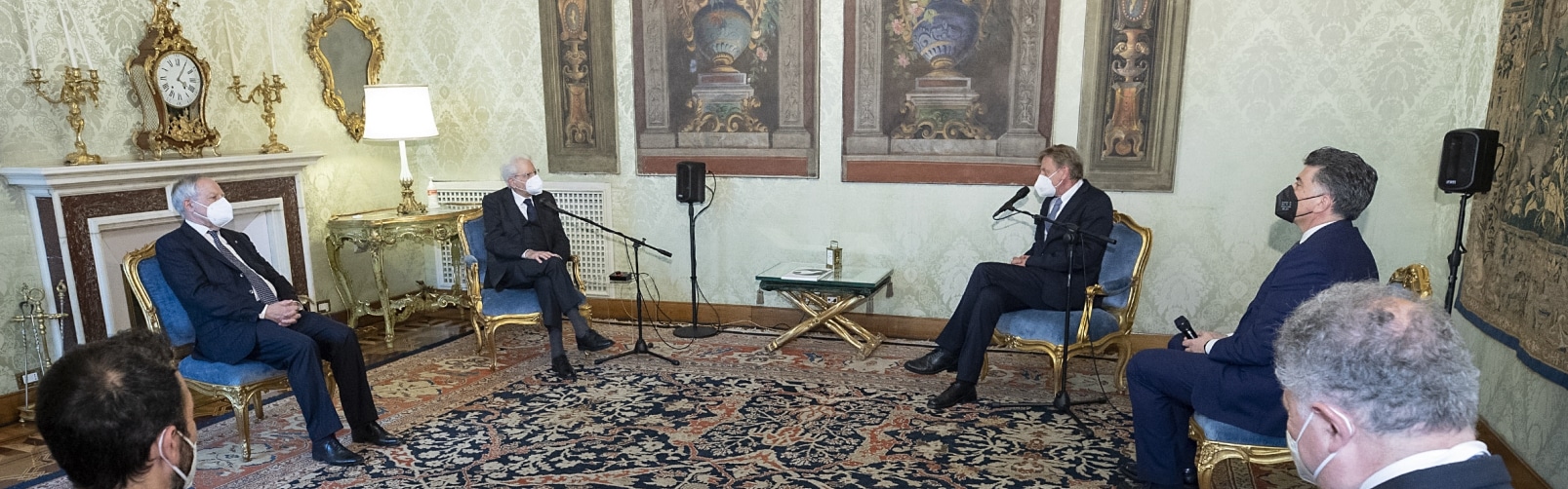 Featured image for “Il Presidente Mattarella ha ricevuto il Presidente della Fondazione Meeting per l’Amicizia fra i popoli, Scholz”