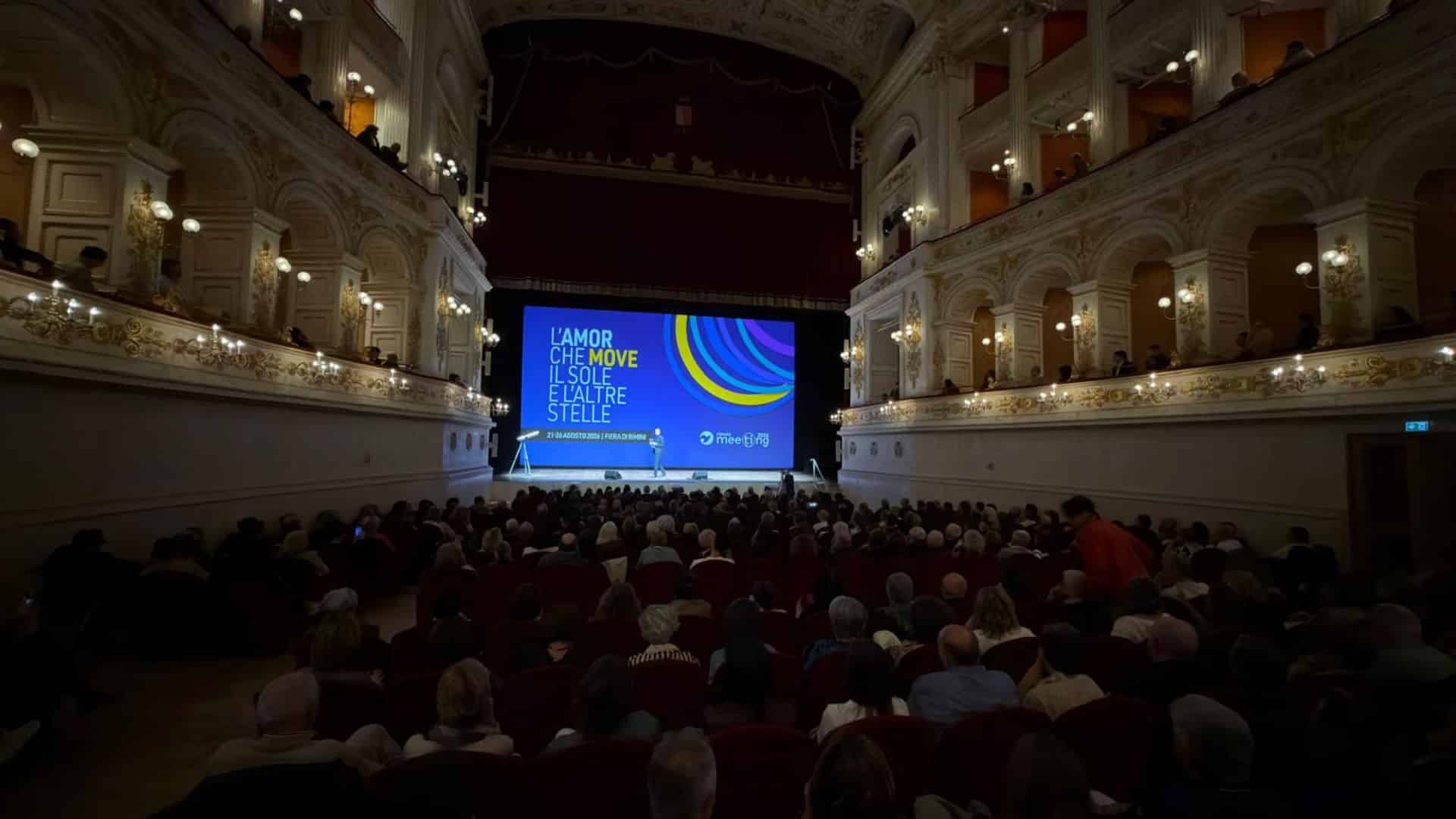 Featured image for “Presentati al Teatro Galli di Rimini i contenuti del Meeting 2026”