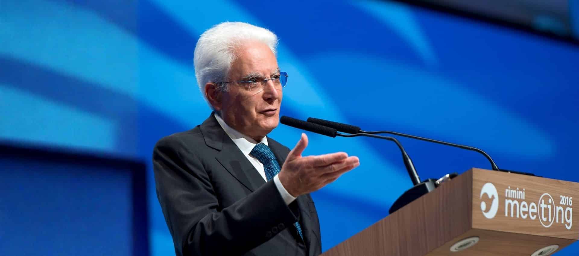 Featured image for “Il messaggio del Presidente Mattarella per la 47esima edizione del Meeting”