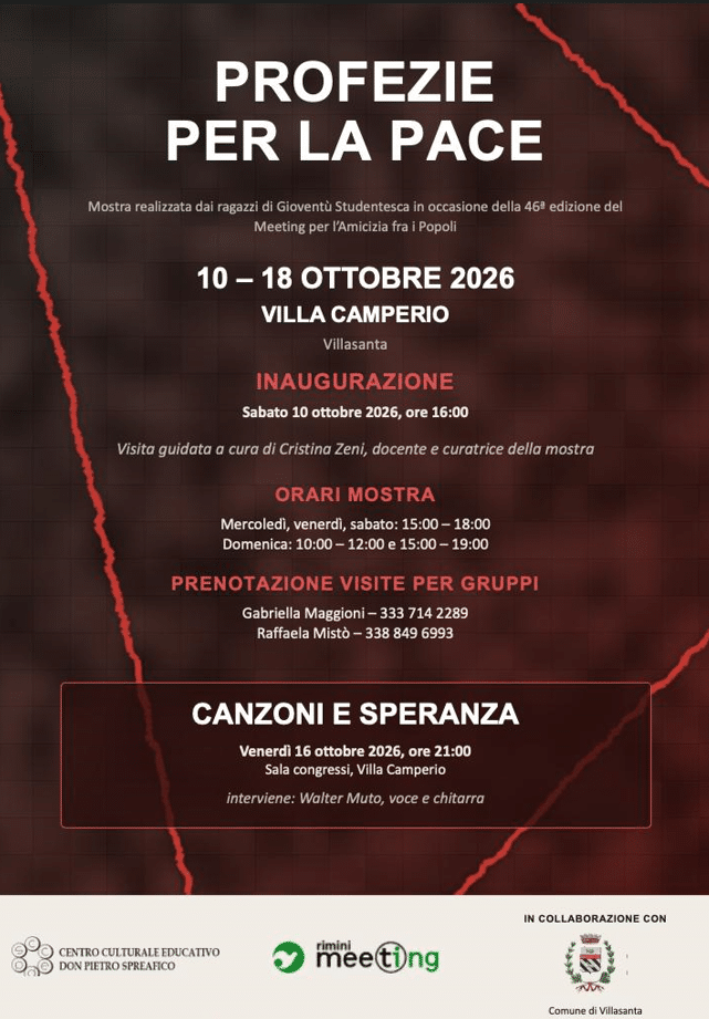 Featured image for “Profezie per la pace”