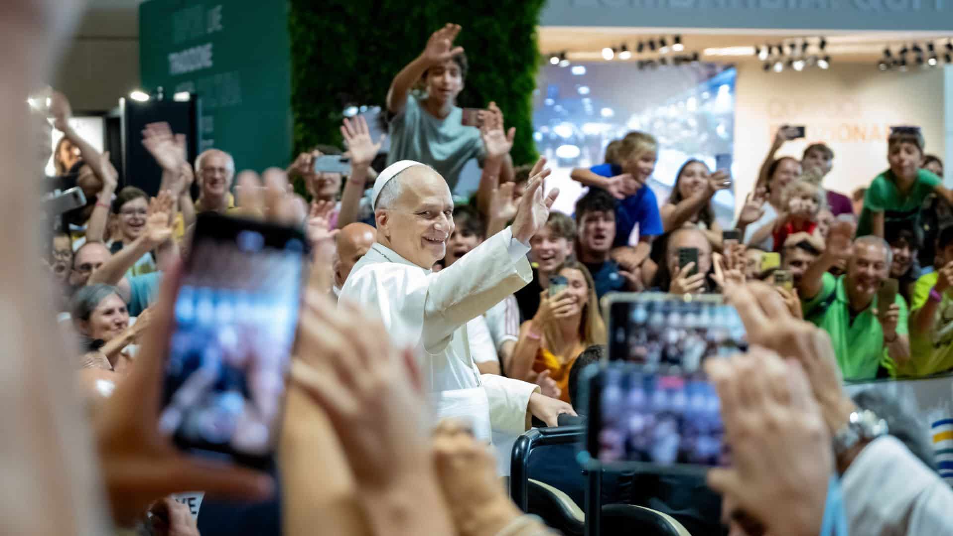 Featured image for “A video to relive the Pope’s visit to the Meeting”