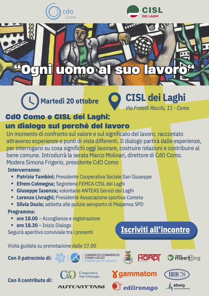 Featured image for “Ogni uomo al suo lavoro”